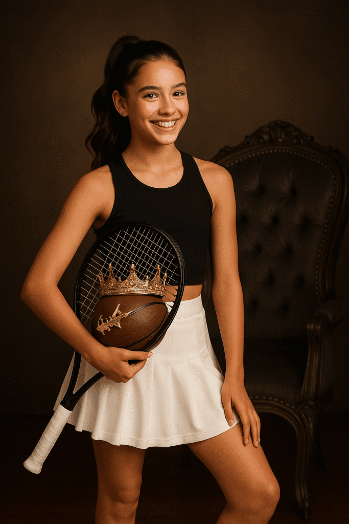 Fine art empowerment session capturing feminine strength and elegance.
