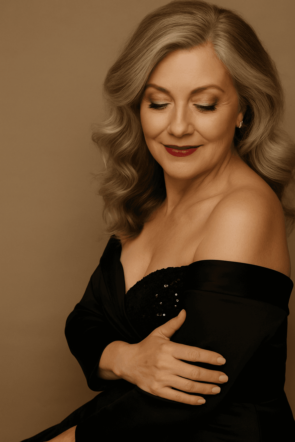 Fine art empowerment session capturing feminine strength and elegance.