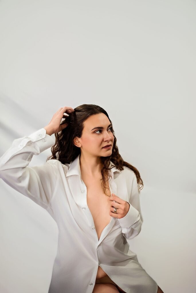 Luxury maternity portrait Hamilton fine art photography